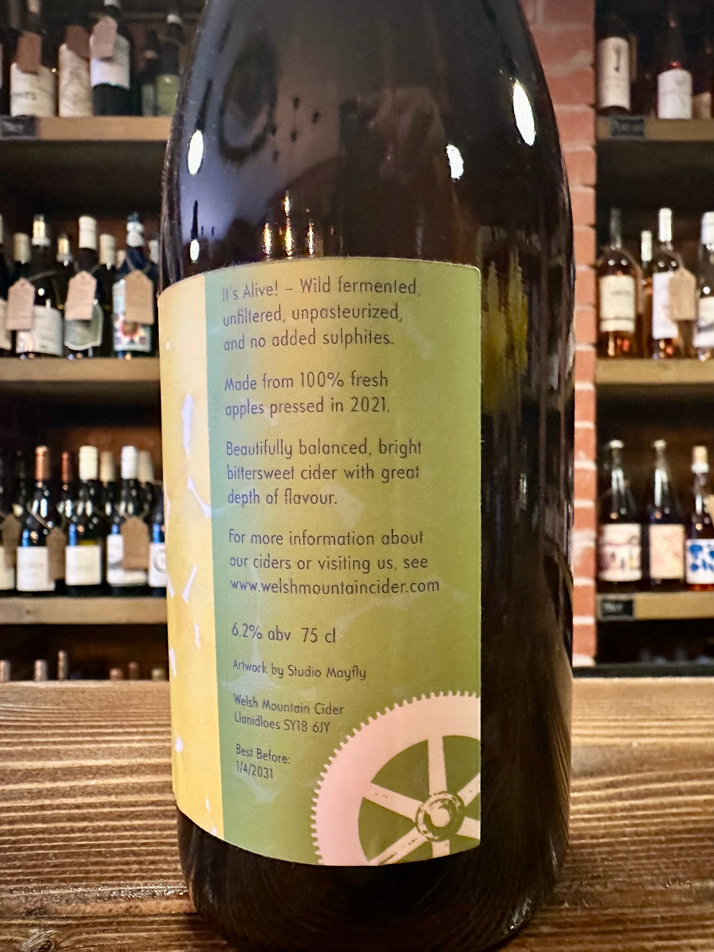 Welsh Mountain Cider “It’s Alive!”