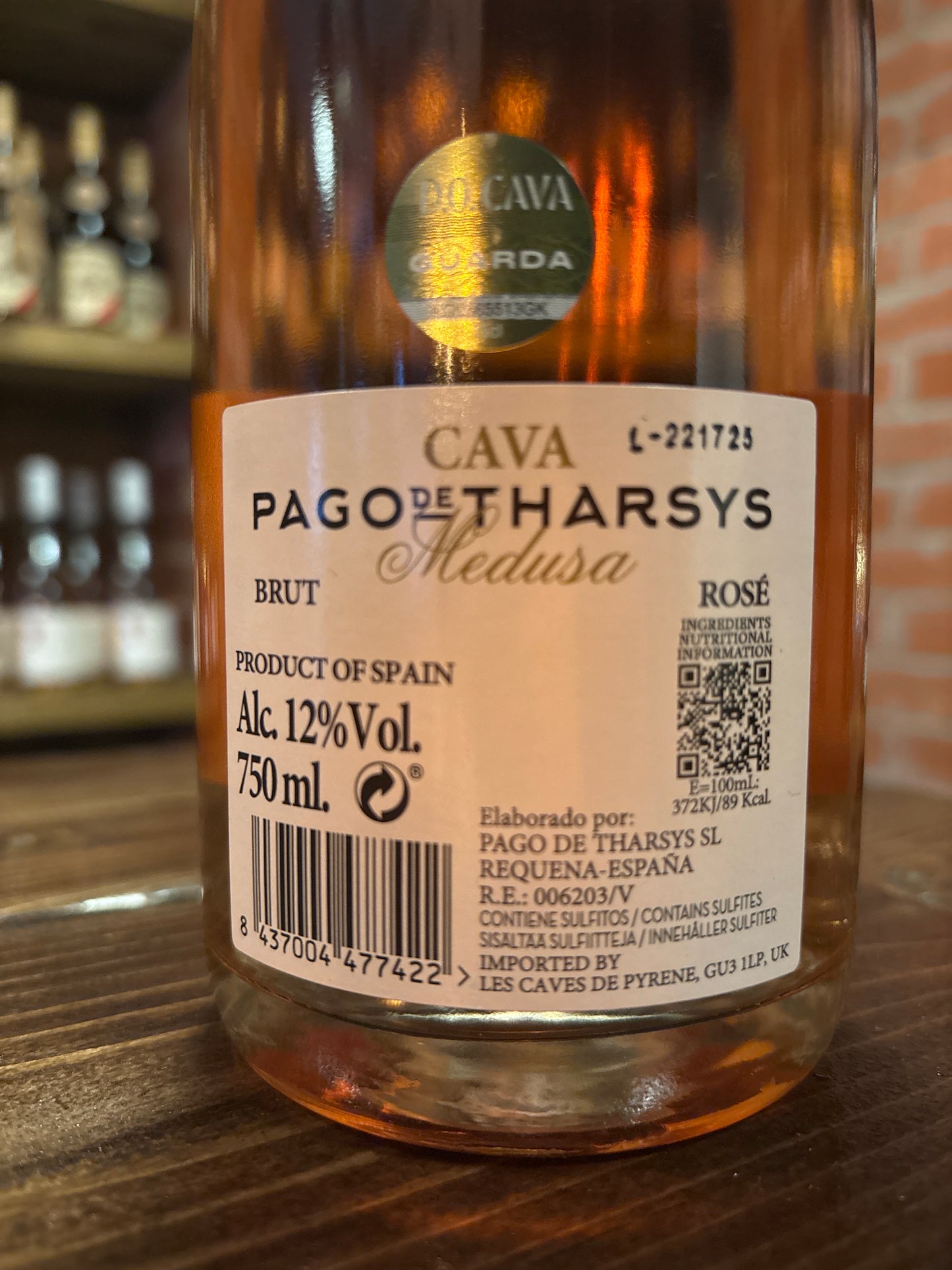 Cava Pago de Tharsys Medusa Rosé