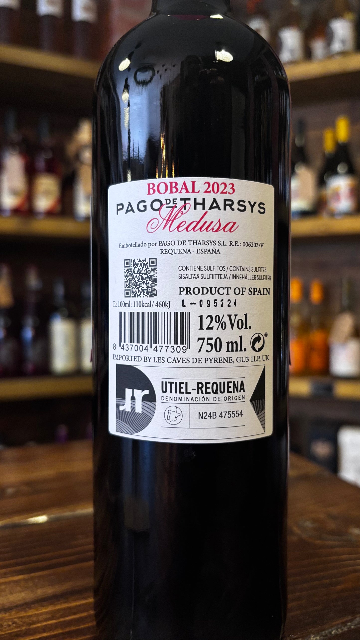 Pago de Tharsys Medusa Bobal Tinto 2023