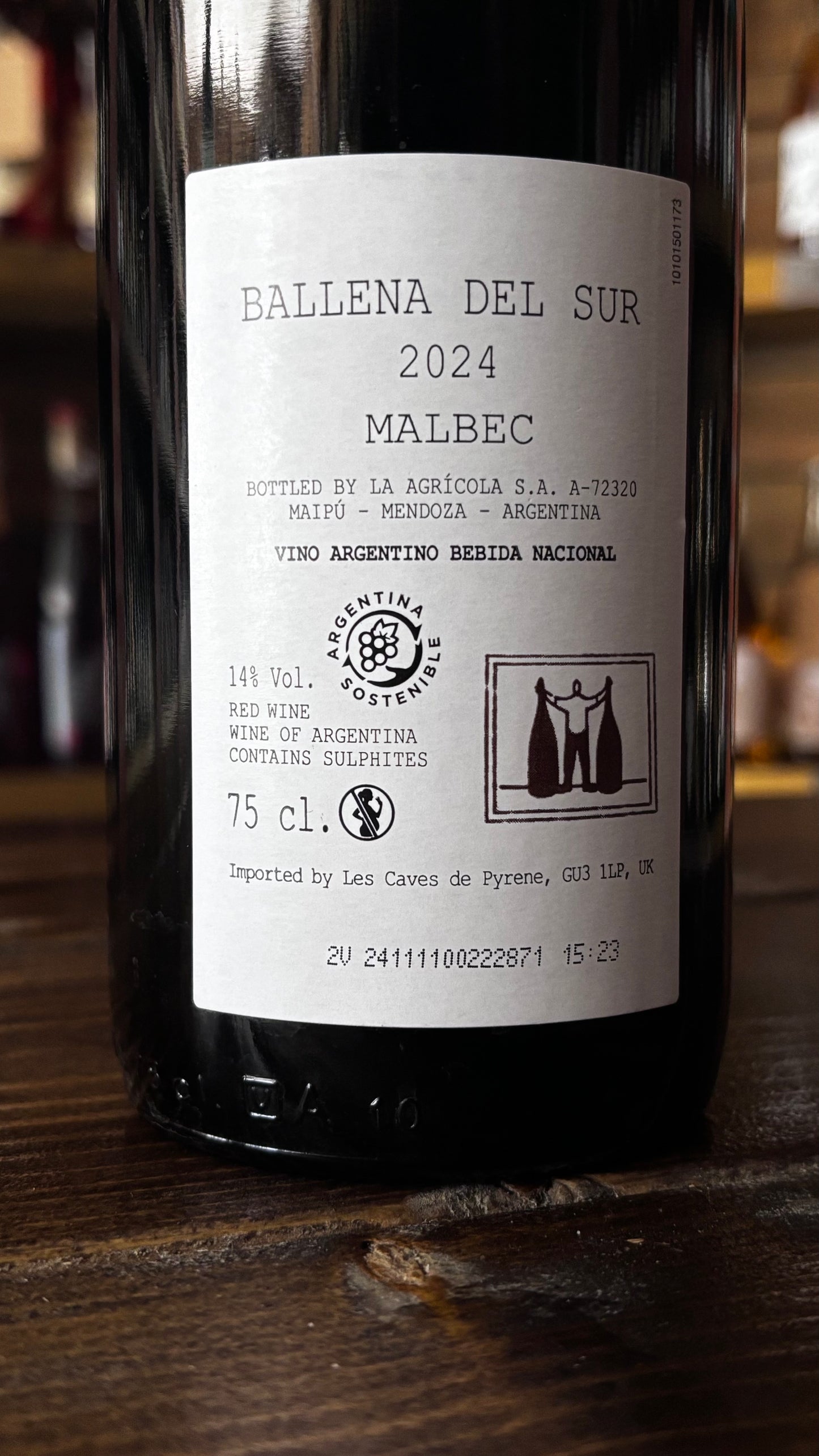 Ballena del Sur Malbec 2024