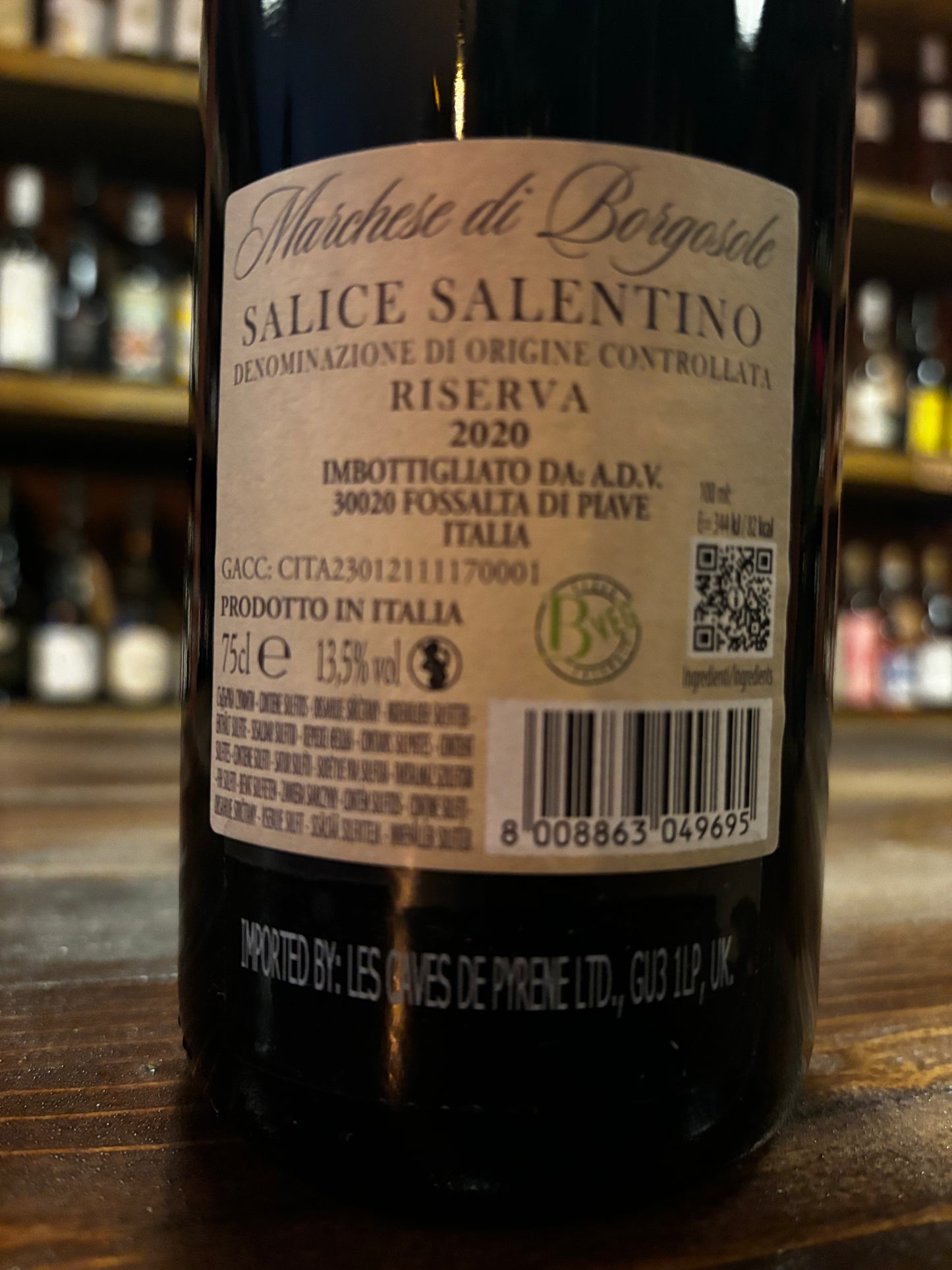 Marchese di Borgosole Salice Salentino 2021