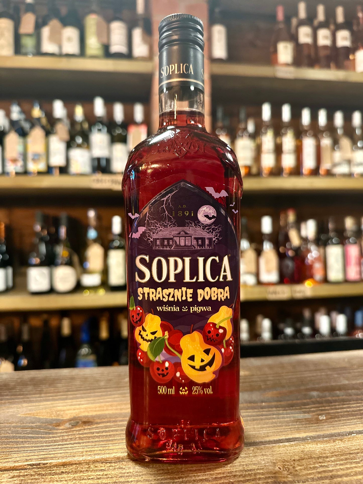 SOPLICA LIMITED EDITION CHERRY - QUINCE LIQUEUR 25% vol. 500 ml.