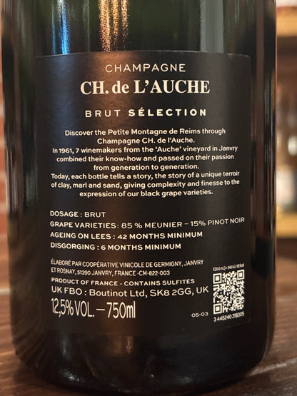 Champagne Château de l’Auche Blanc de Noirs Brut Sélection