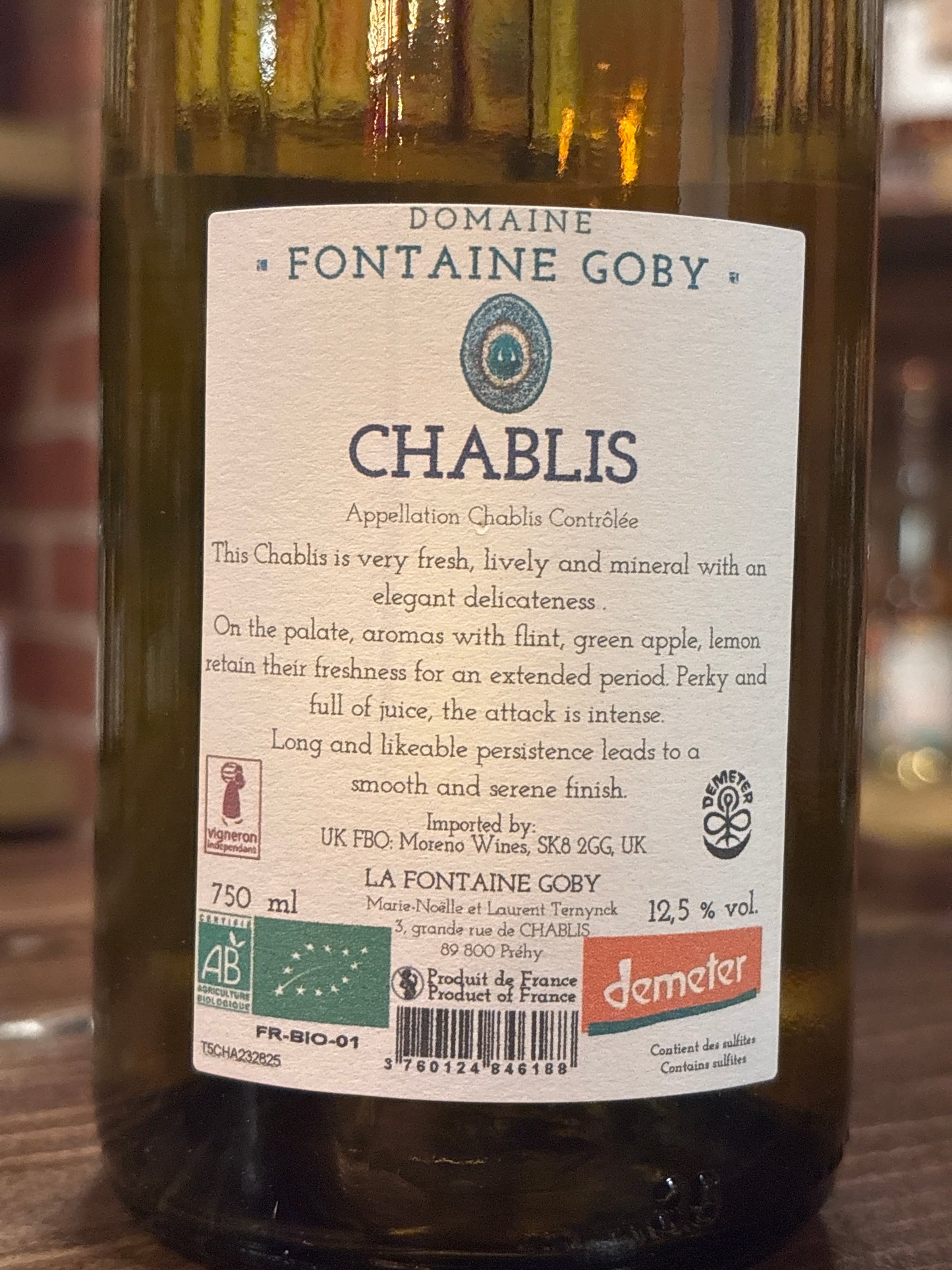 Fontaine Goby Chablis 2023