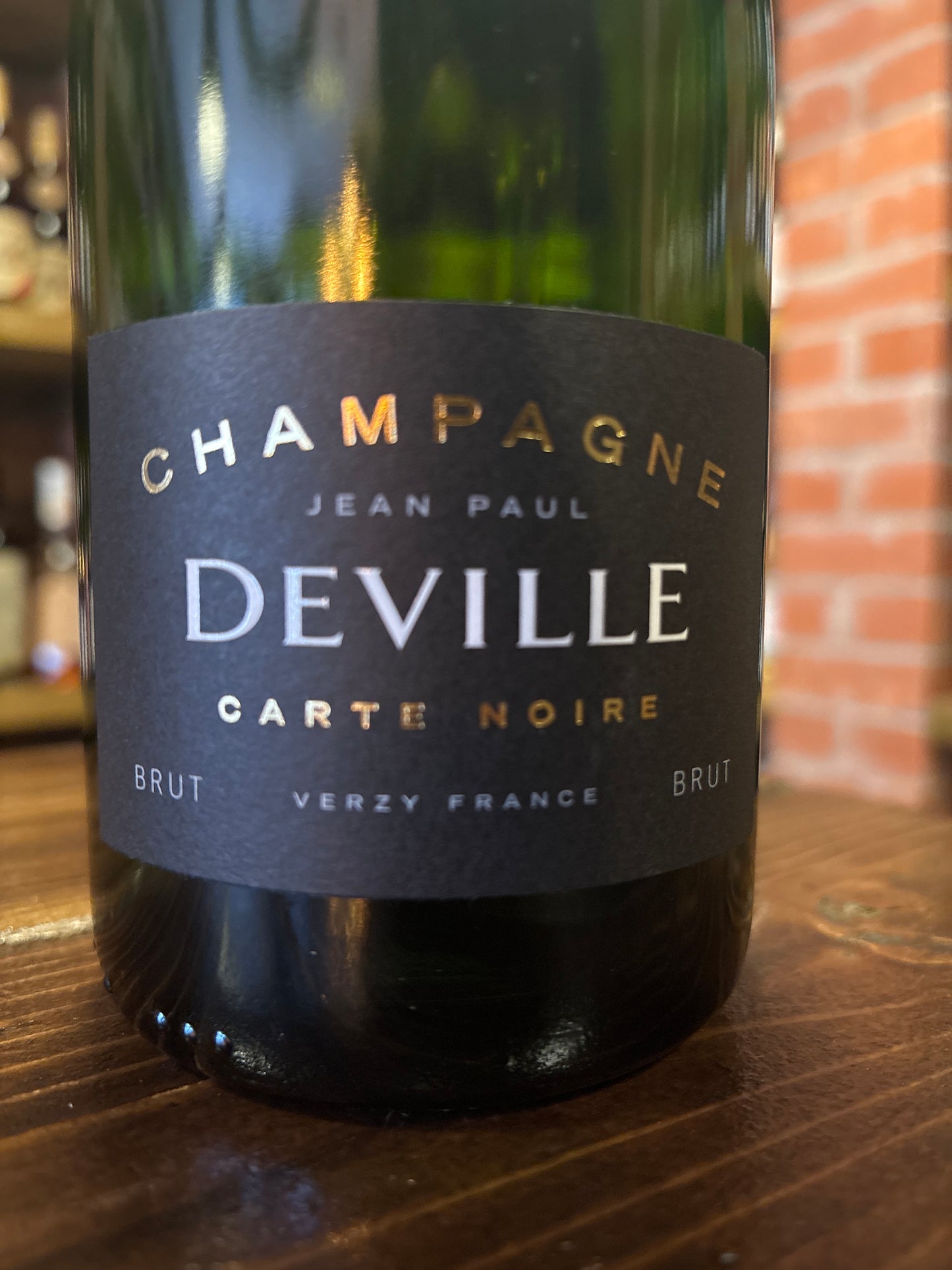 Jean-Paul Deville Carte Noir NV Champagne – Classic French Elegance in Every Glass