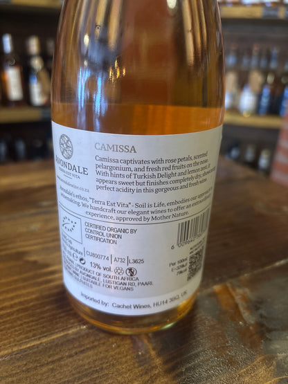 Avondale Camissa 2025 Organic Rosé