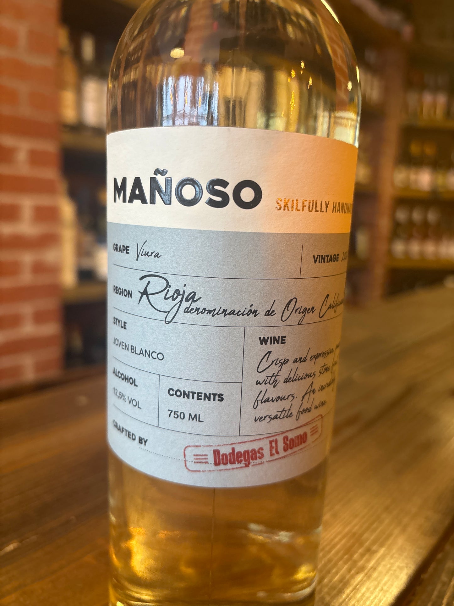 Manoso Joven Blanco Rioja
