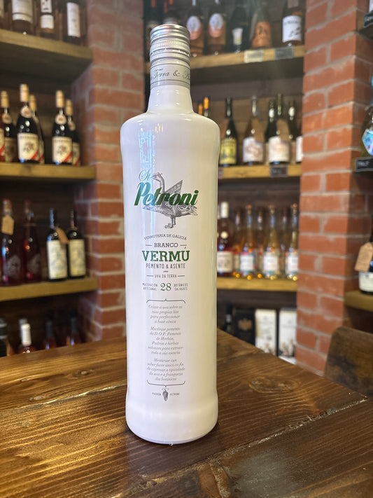 St. Petroni Vermú Branco 1L – White Vermouth from Galicia, Spain