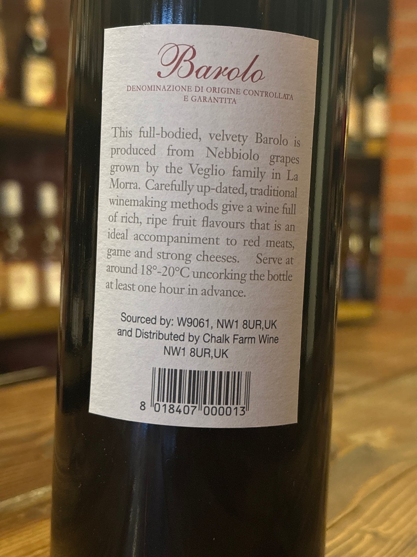 Angelo Veglio Barolo 2021