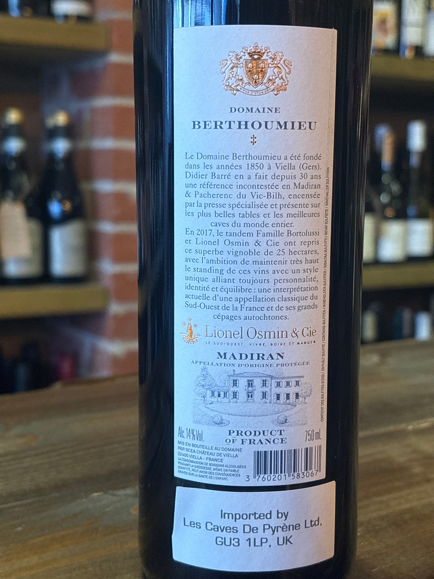 Domaine Berthoumieu Madiran “Constance” 2021