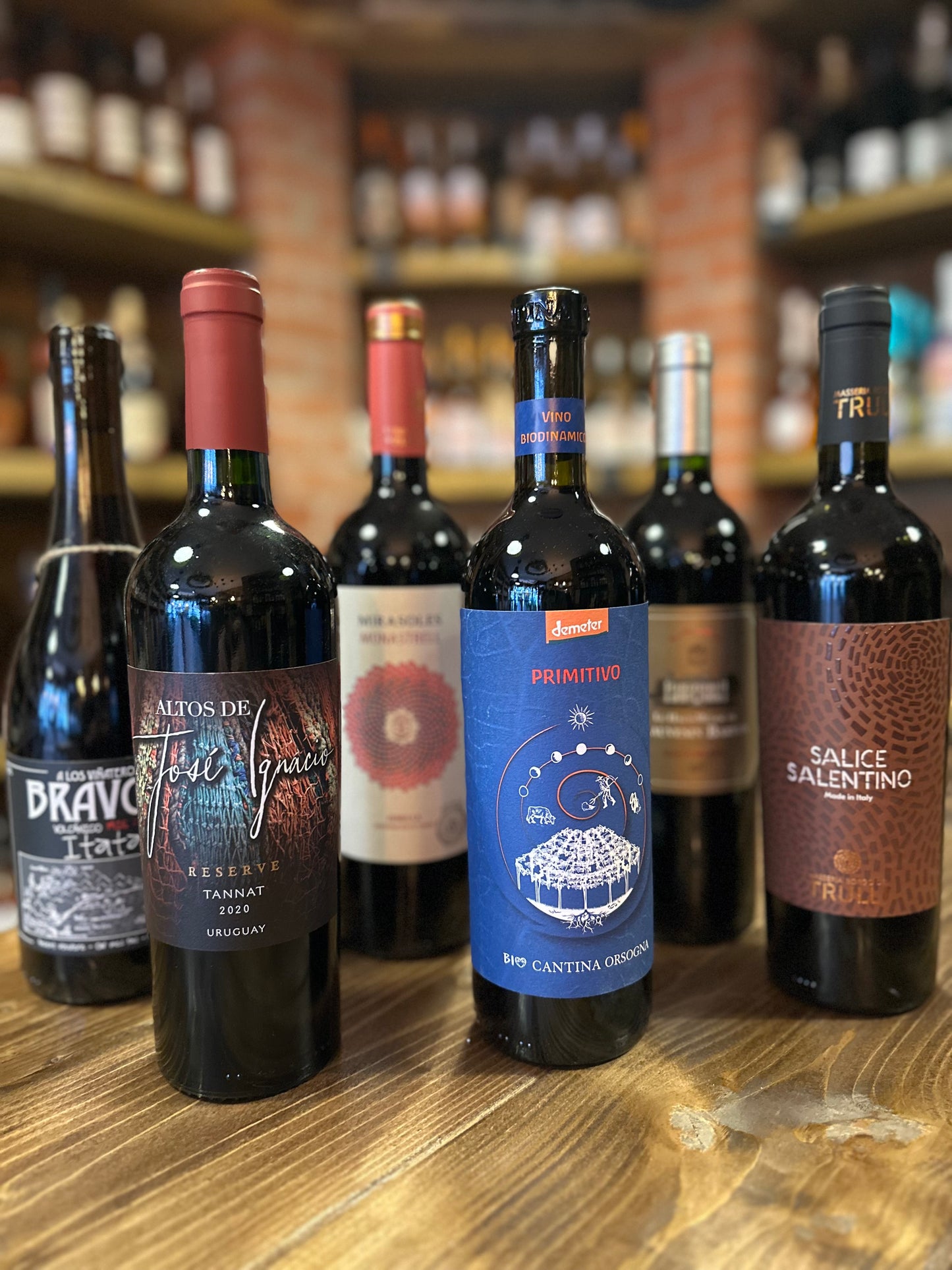 BOLD REDS - 6 - BOTTLE SELECTION