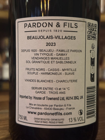 Beaujolais Villages 2023  Domaine Pardon