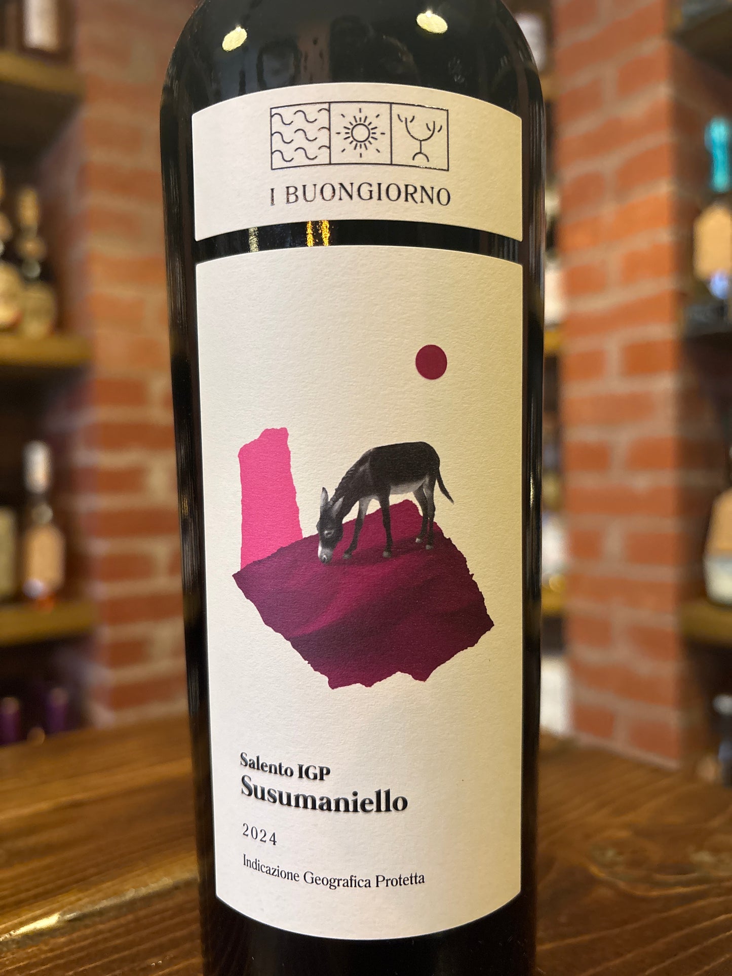 I Boungiorno Salento IGP Susumaniello 2024 – Bold, Southern Italian Red Full of Character