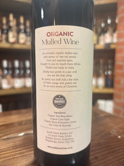 South Hams Drinks Organic Mulled Wine