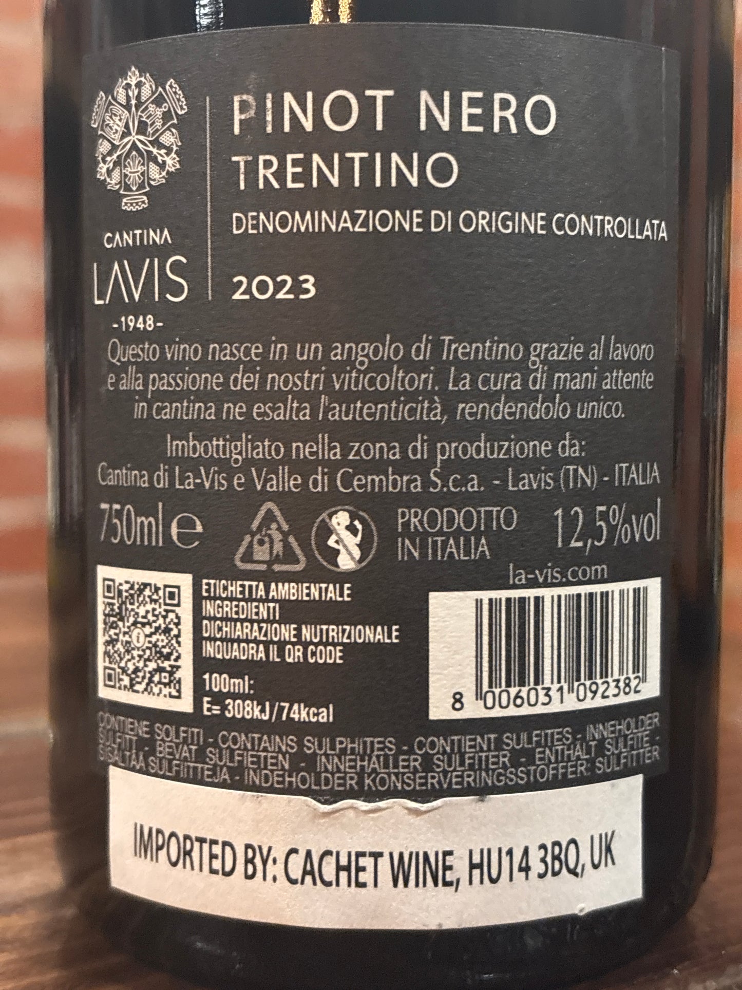 Cantina La-Vis Pinot Nero 2023
