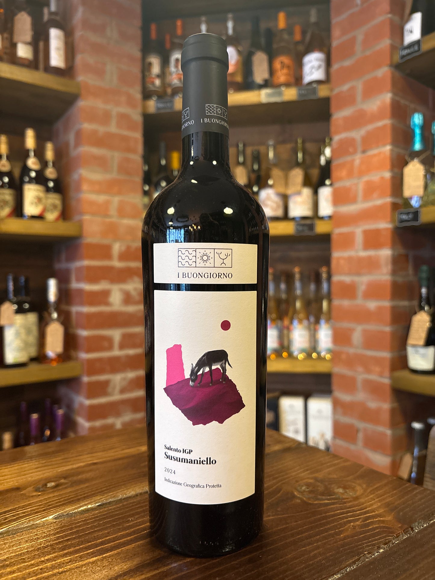I Boungiorno Salento IGP Susumaniello 2024 – Bold, Southern Italian Red Full of Character