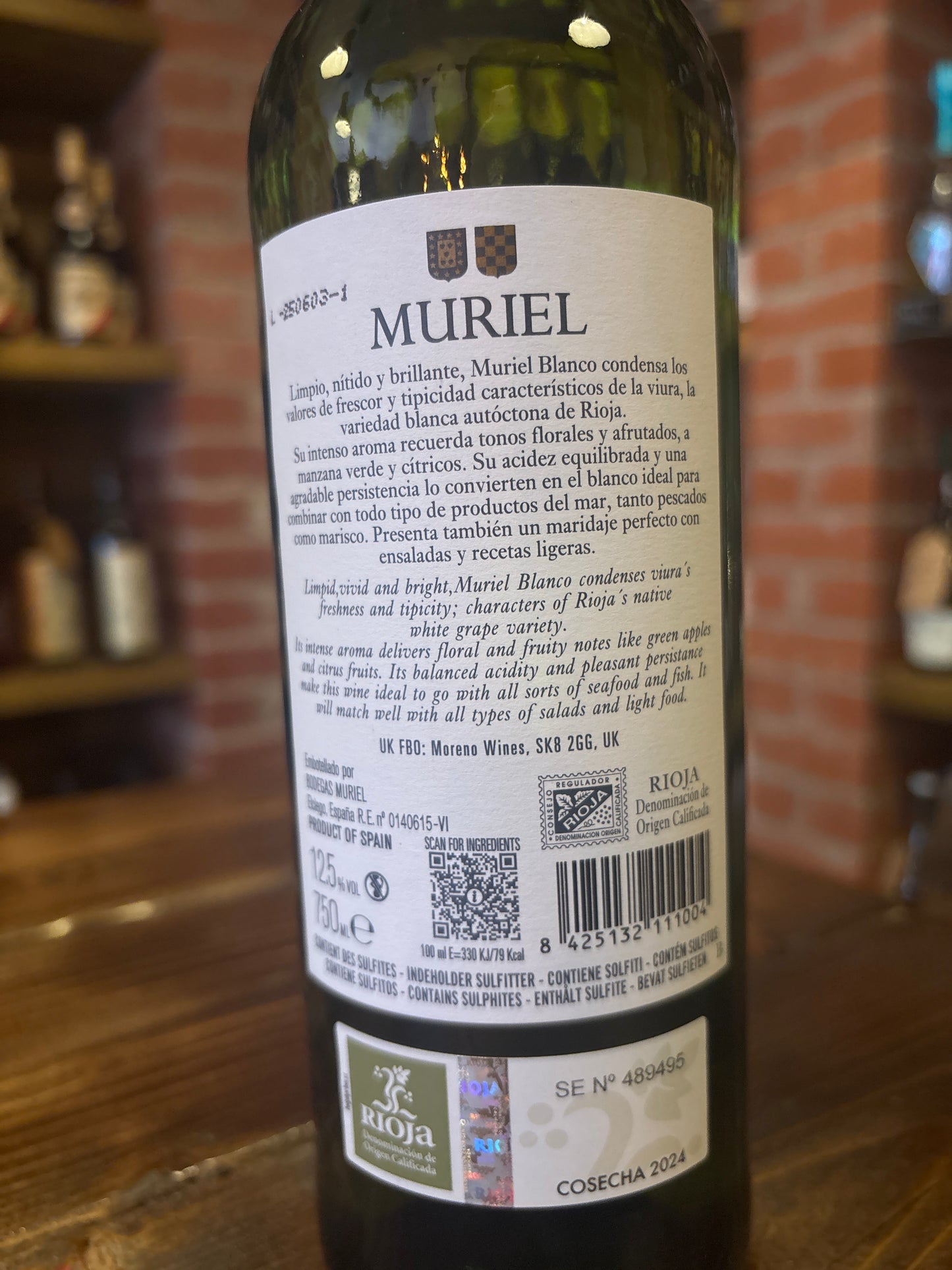 Muriel Rioja Blanco 2024