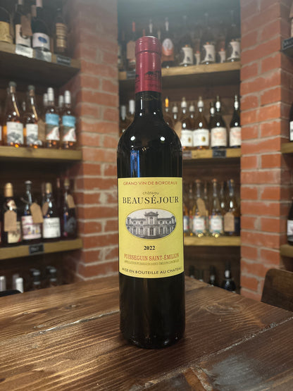 Château Beauséjour Puisseguin–Saint-Émilion 2022