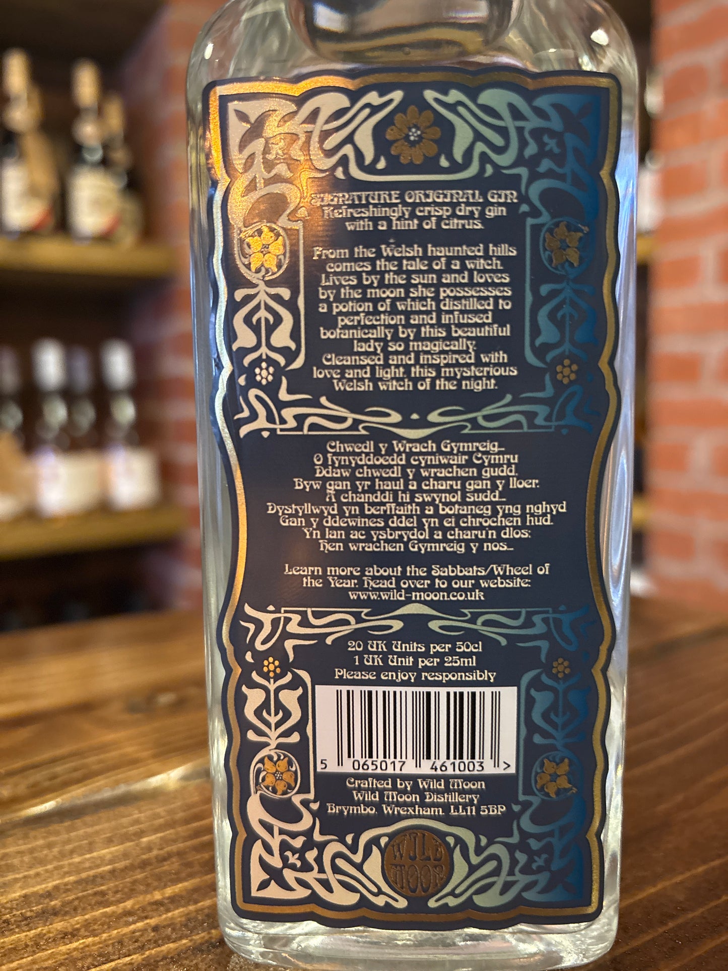 Welsh Witch Original Dry Welsh Gin /London Dry Gin