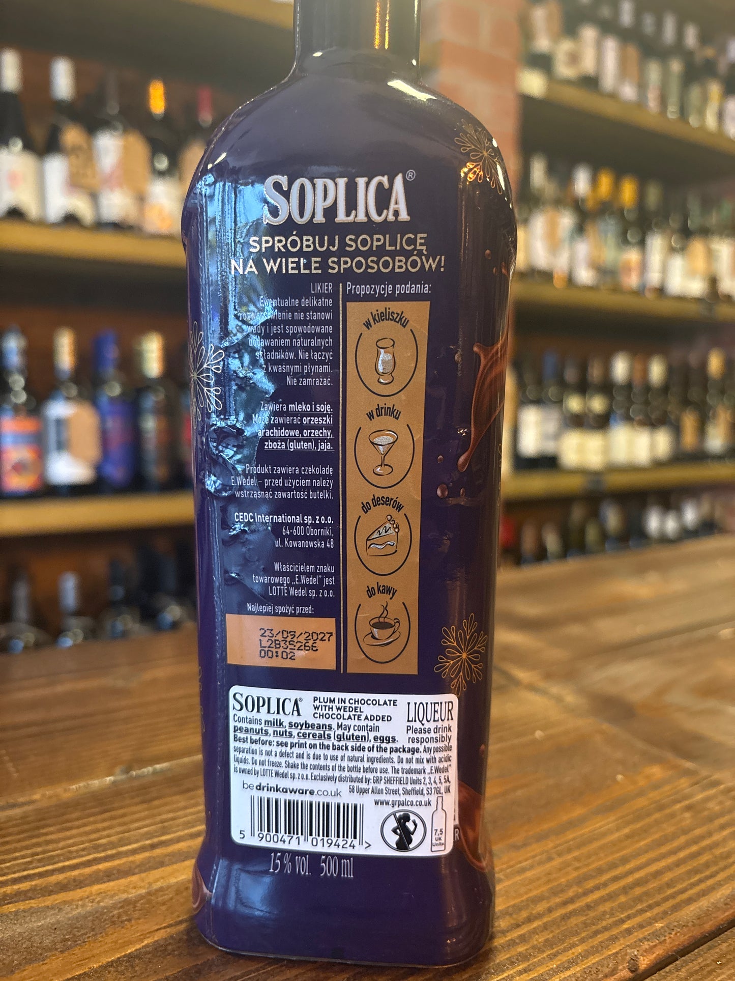 Soplica Plum in Chocolate Liqueur