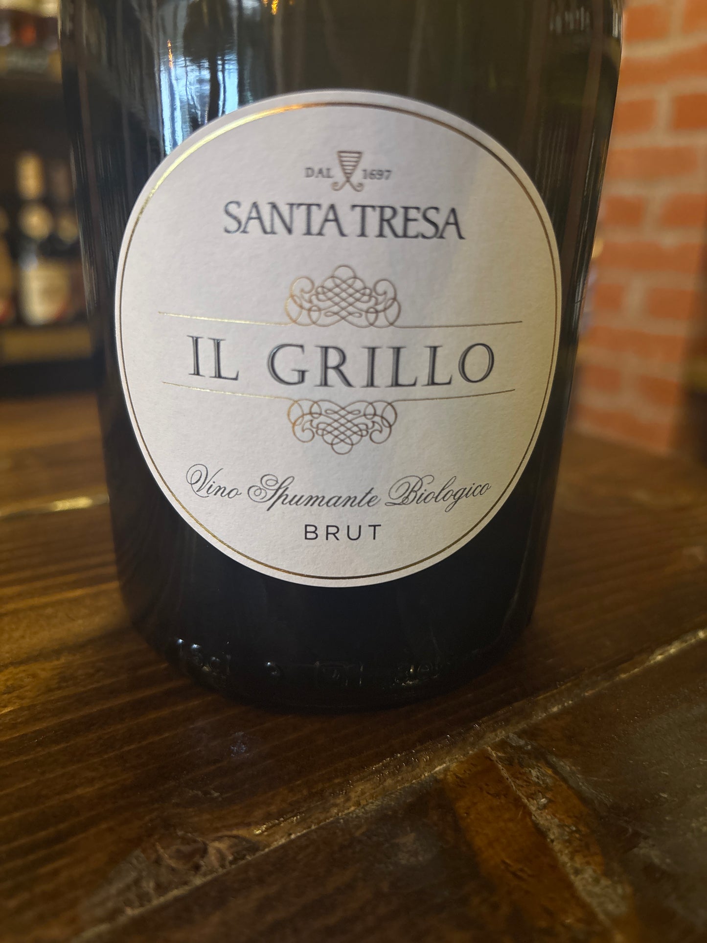 Santa Tresa Il Grillo Organic Sparkling Brut