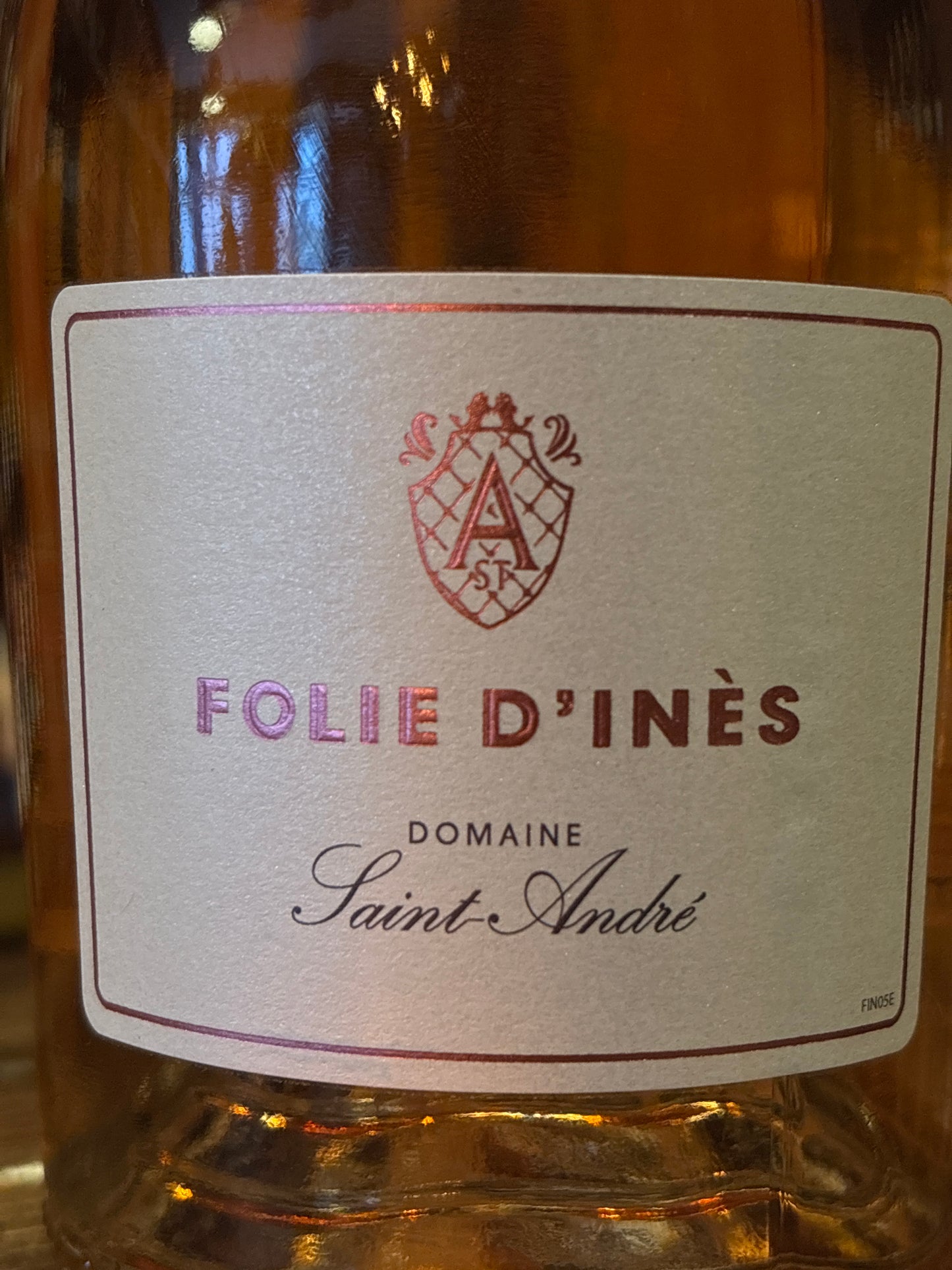 Domaine Saint-André Folie d’Inès Rosé 2024