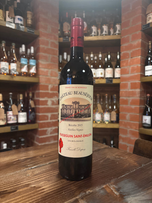 Château Beauséjour Puisseguin–Saint-Émilion Vieilles Vignes 2015