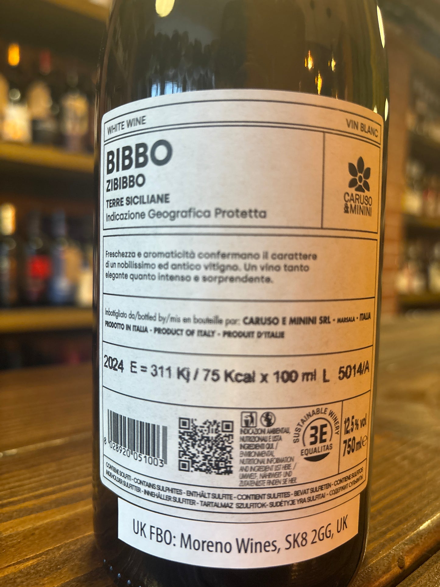 Caruso & Minini Bibbo Zibibbo 2024