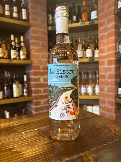 Montmija ‘Le Bistro’ Rosé – Fresh and Easy-Drinking Organic Rosé from Southern France