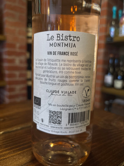 Montmija ‘Le Bistro’ Rosé – Fresh and Easy-Drinking Organic Rosé from Southern France