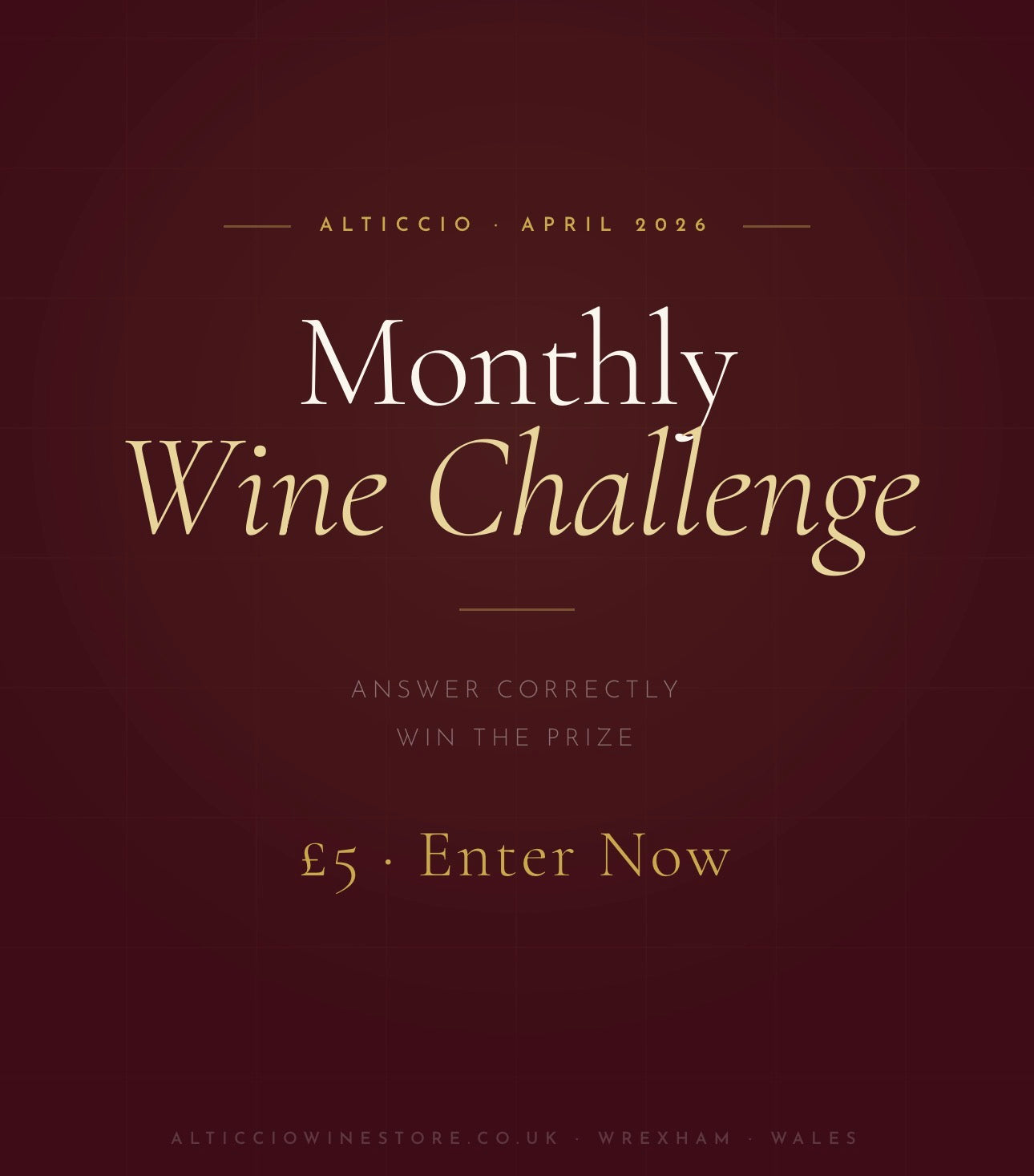 MONTHLY WINE CHALLENGE - DISCOVERY PACK