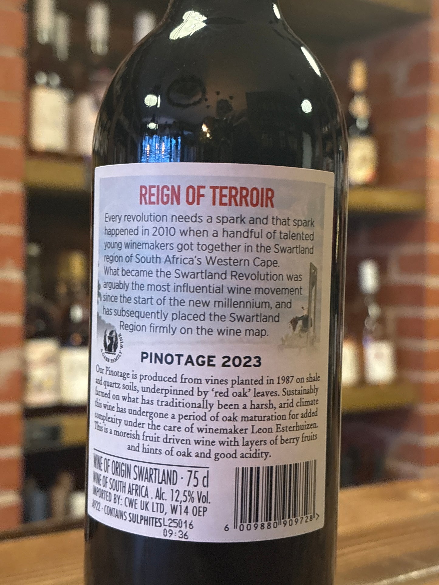 Reign of Terroir Pinotage 2023 – South Africa