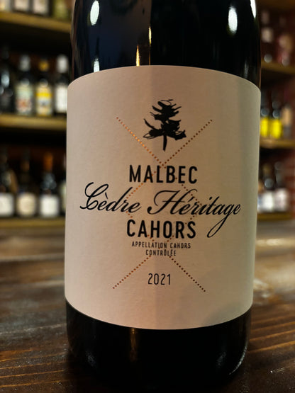 CHATEAU DU CEDRE, CAHORS HERITAGE DU CEDREDE, MALBEC 2023