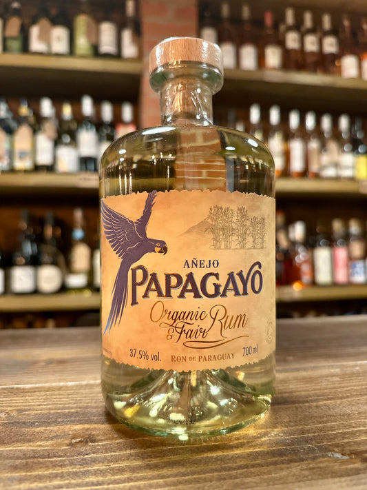 PAPAGAYO ORGANIC GOLDEN RUM 37.5% vol. 700 ml.