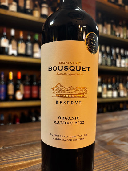 Domaine Bousquet Reserve Organic Malbec2022
