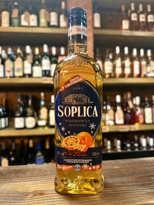 SOPLICA LIMITED EDITION ORANGE CLOVE LIQUER 28% vol. 500 ml.