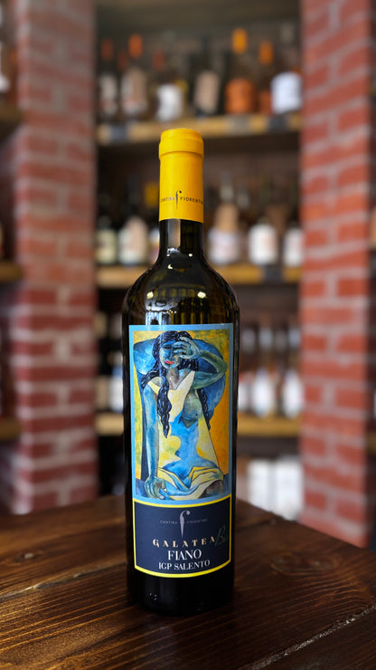 Cantina Fiorentino Galatea Fiano – Organic White Wine from Salento, Italy, 2024