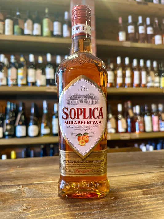 SOLICA MIRABELLE LIQUEUR 28% vol. 500 ml.