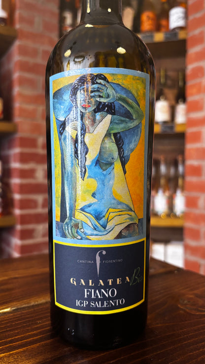 Cantina Fiorentino Galatea Fiano – Organic White Wine from Salento, Italy, 2024