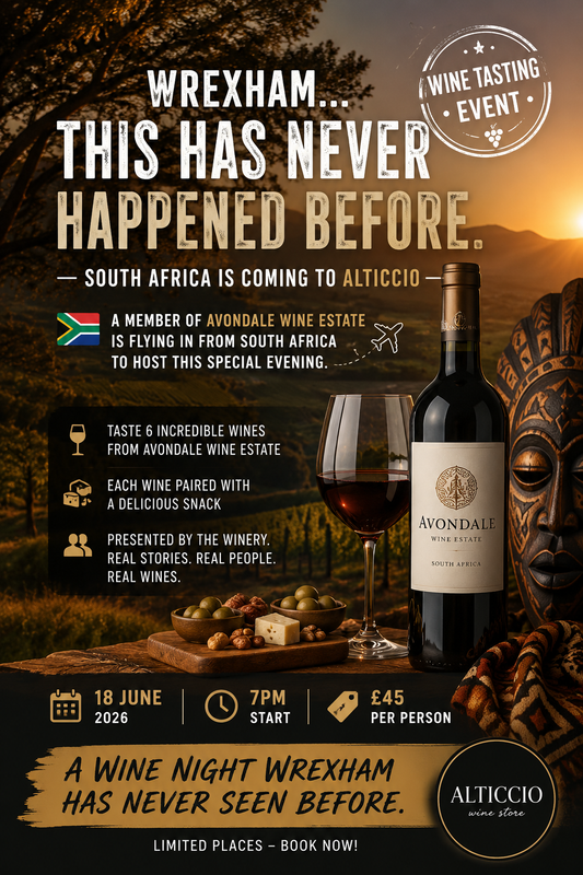 Wine Tasting Evening - An Evening with Avondale — South Africa - 18 June 2026