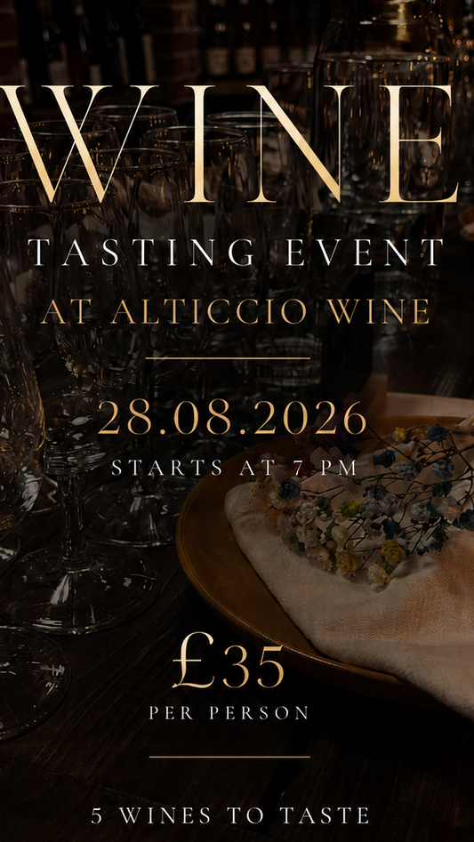 Wine Tasting Evening with Peter -  28 August 2026