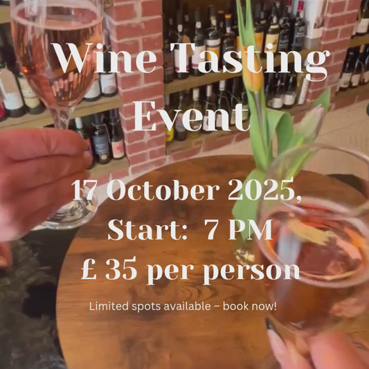 Wine Tasting Evening at Alticcio Wine 17 October 2025